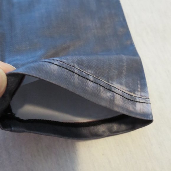 Jimmy Taverniti Jeans Print Ankle Tights Leggings Sz S / 25-26 - Picture 3 of 8